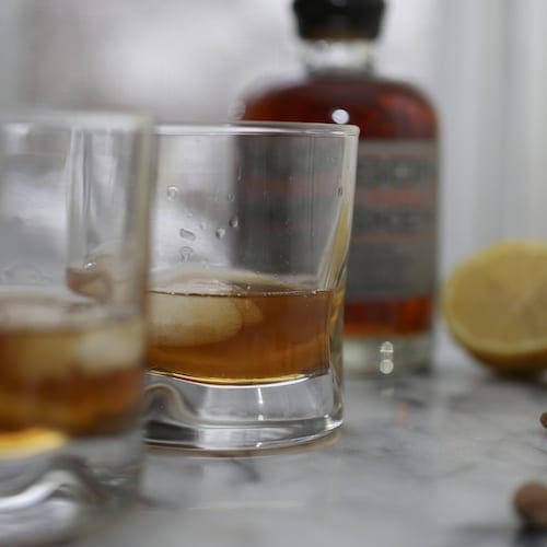 Our winter warmer — Maplesyrup Old Fashioned Nerds with Knives