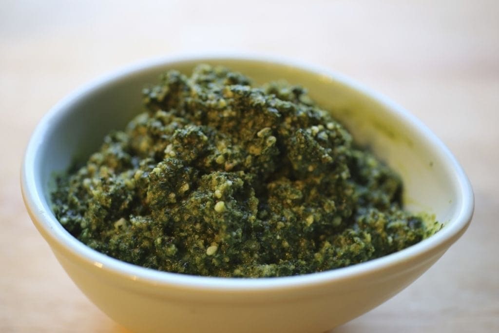 Kale and Walnut Pesto