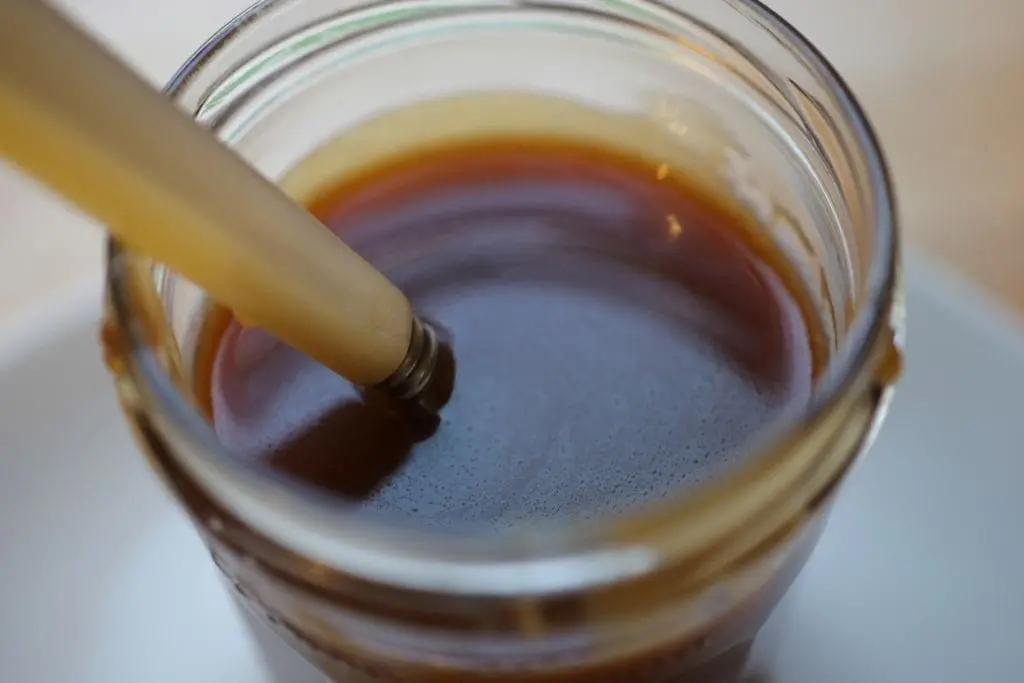 Salted caramel sauce