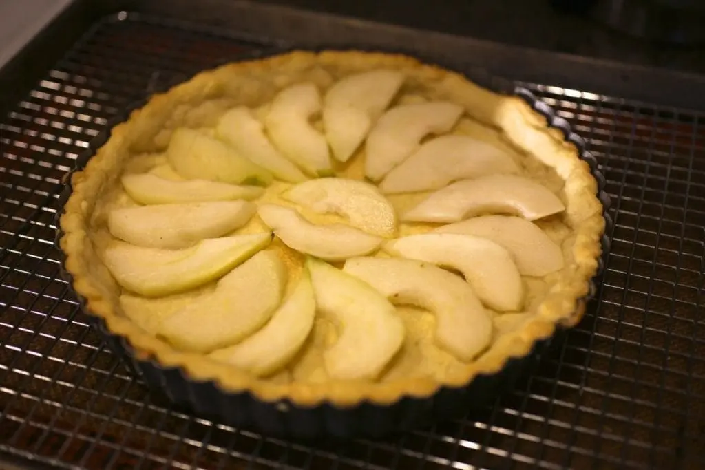 Custard Tart with Pear and Ginger