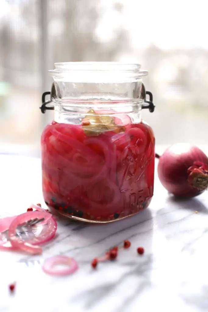 Quick-Pickled Red Onions