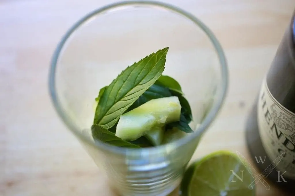 Cucumber and Mint Gimlet