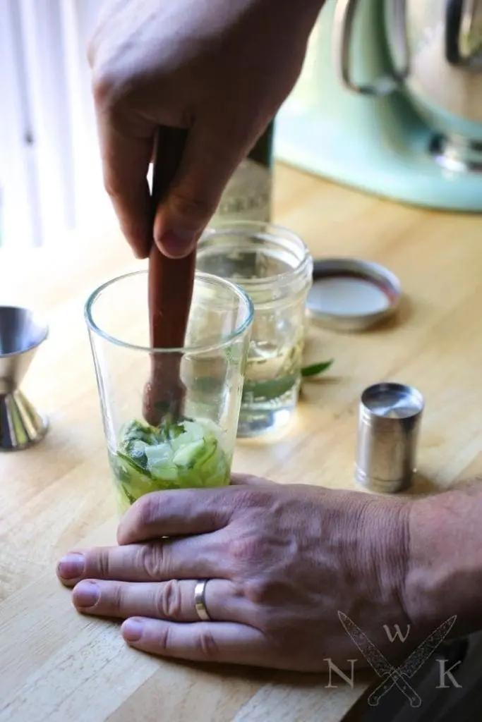 Cucumber and Mint Gimlet