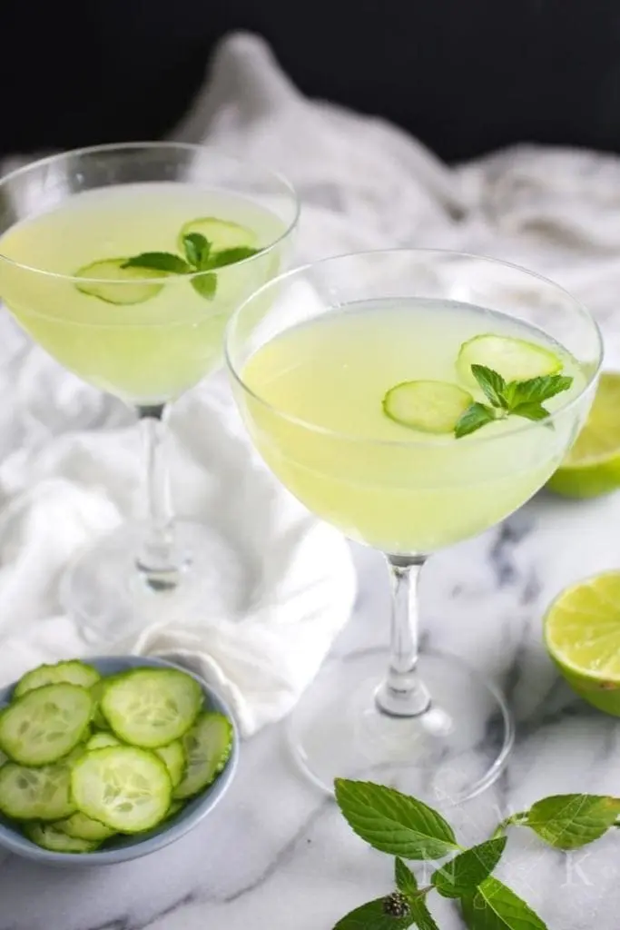 Cucumber and Mint Gimlet