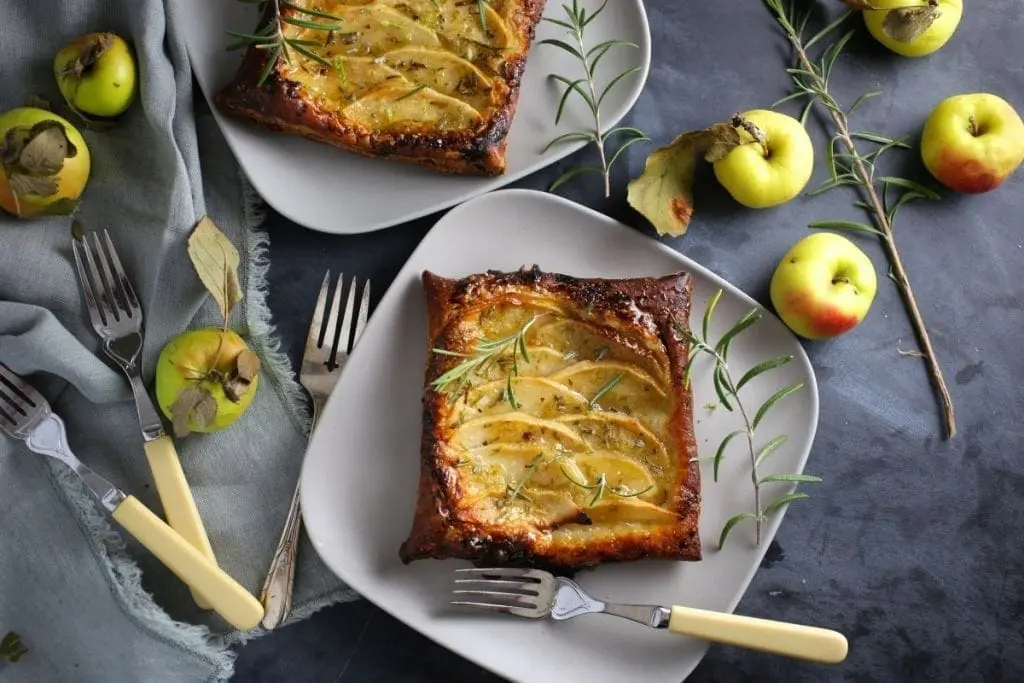 Thanksgiving recipes: Apple Tarts with Rosemary-Lime Sugar