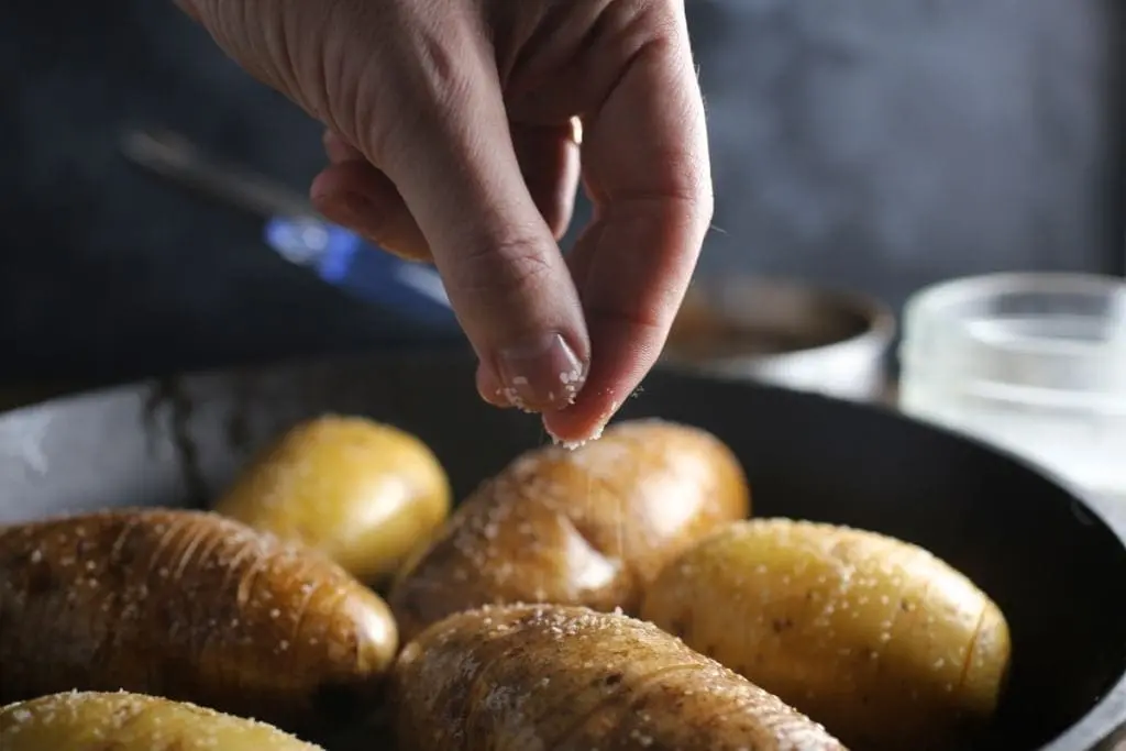 Hasselback Potatoes 