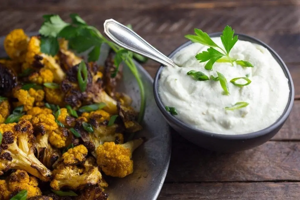 Cumin-Roasted Cauliflower with Whipped Feta