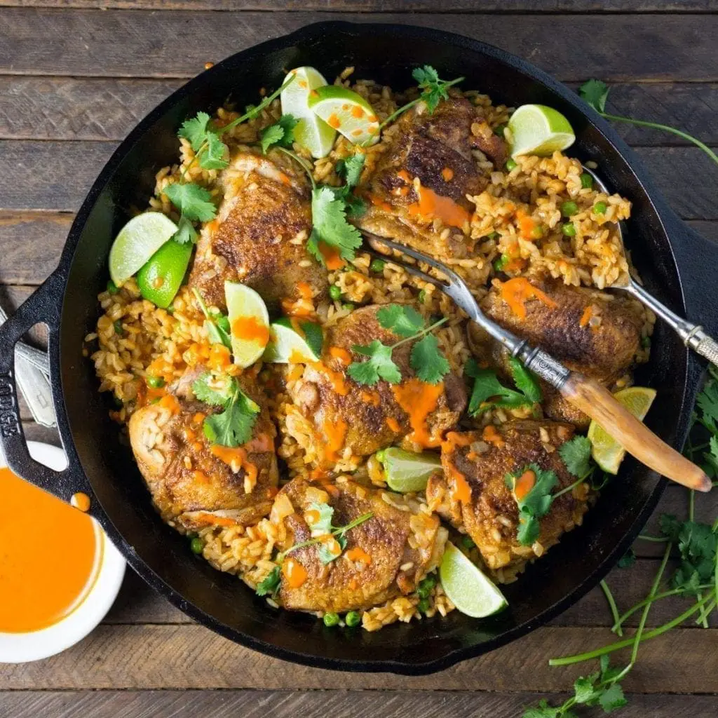 One-pan Peri Peri Chicken and Rice