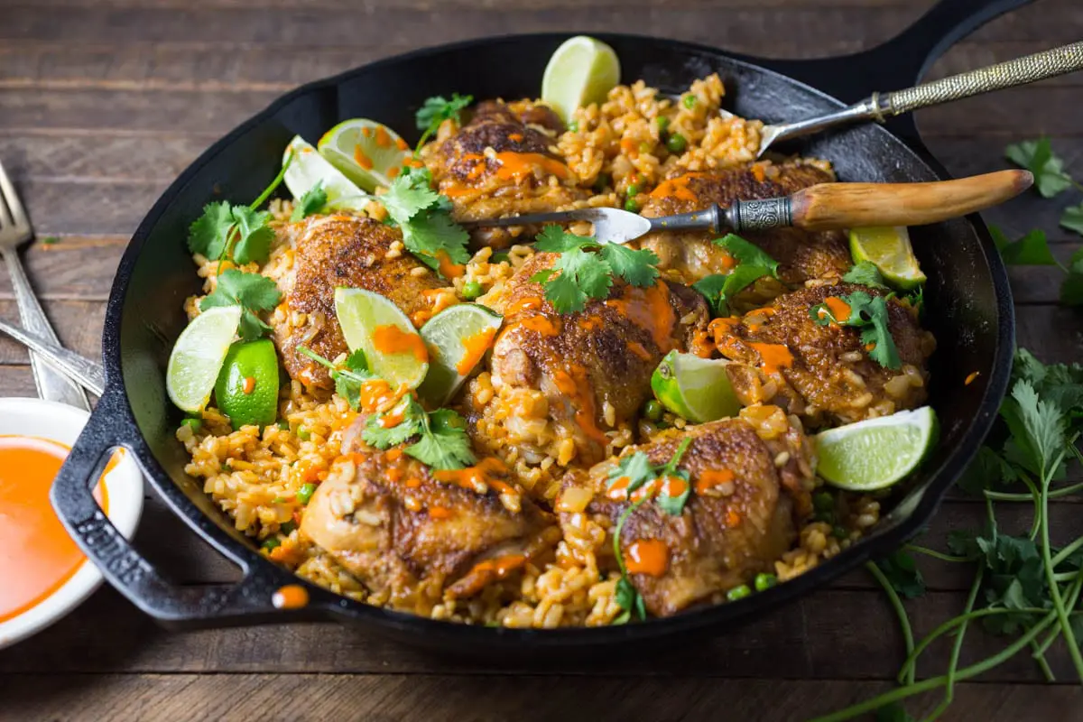 One-pan Peri Peri Chicken and Rice