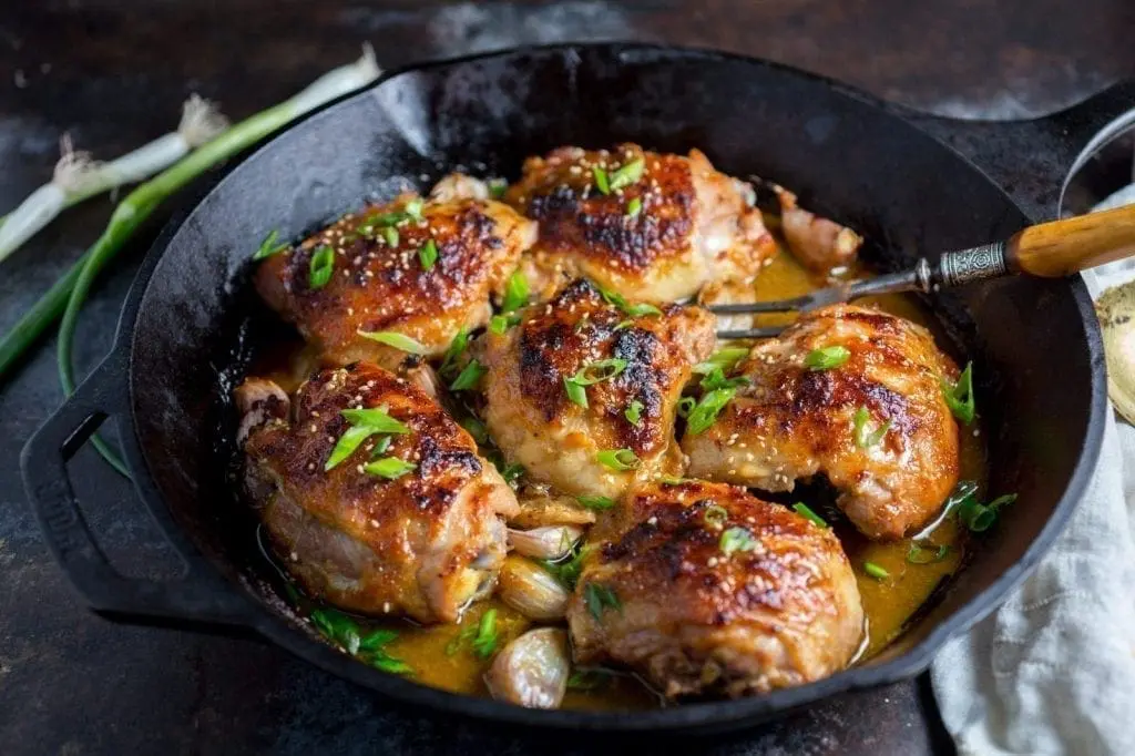 Miso Garlic Butter Chicken