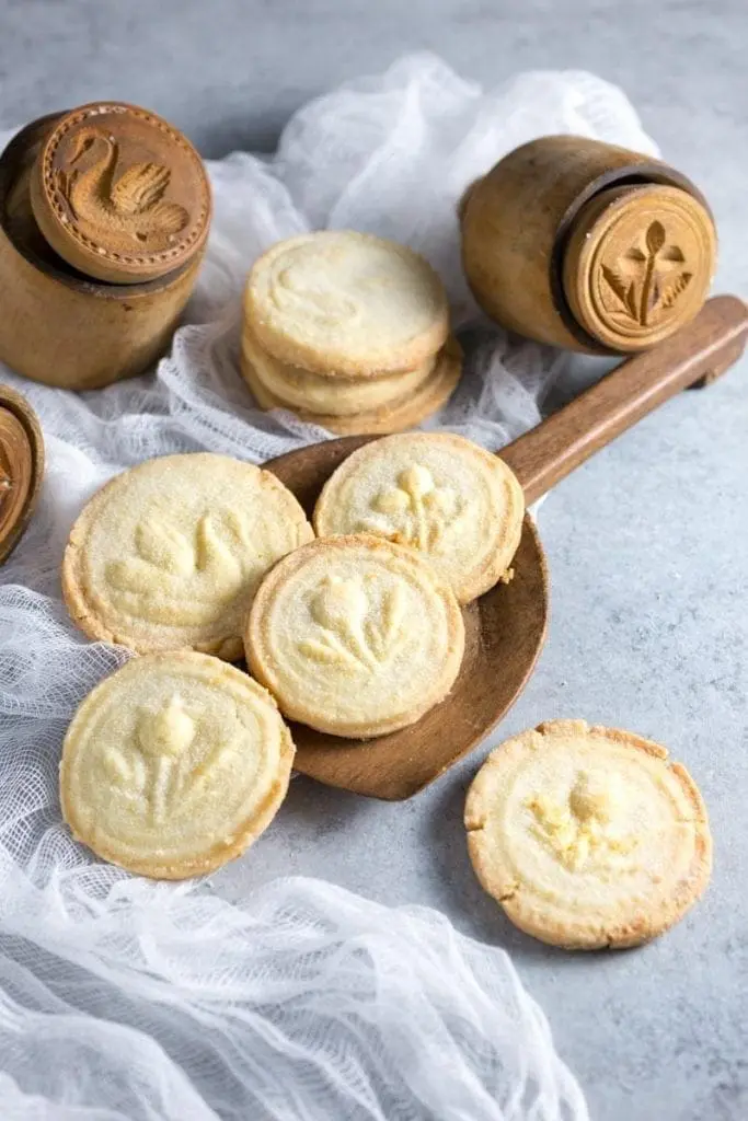 Rustic Shortbread Biscuits (or Cookies)