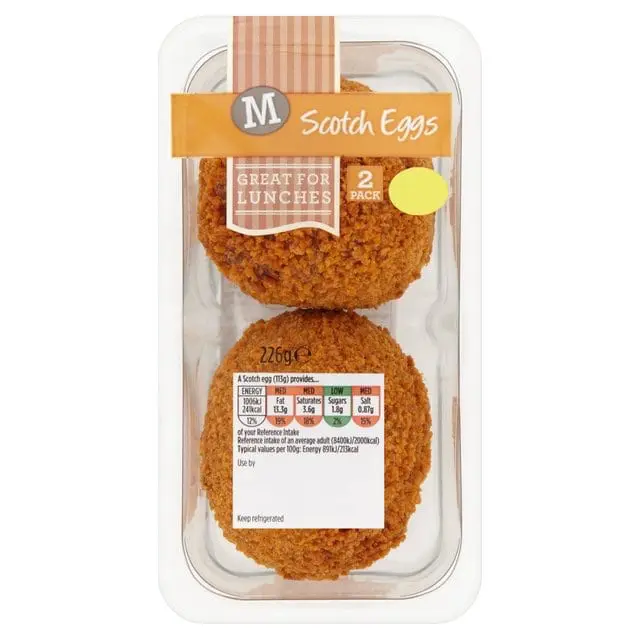 A supermarket Scotch Egg