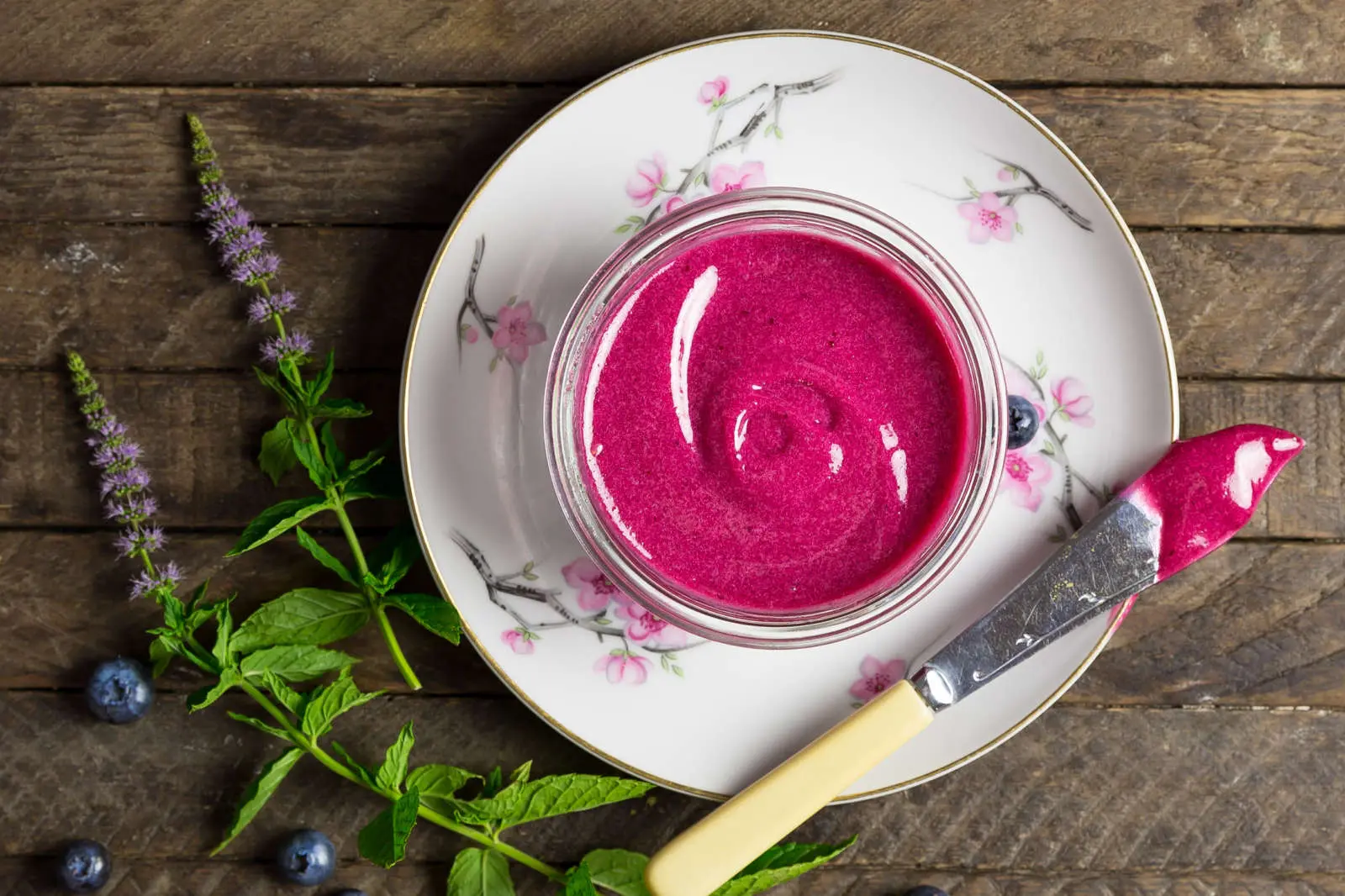 Blueberry-Lemon Curd