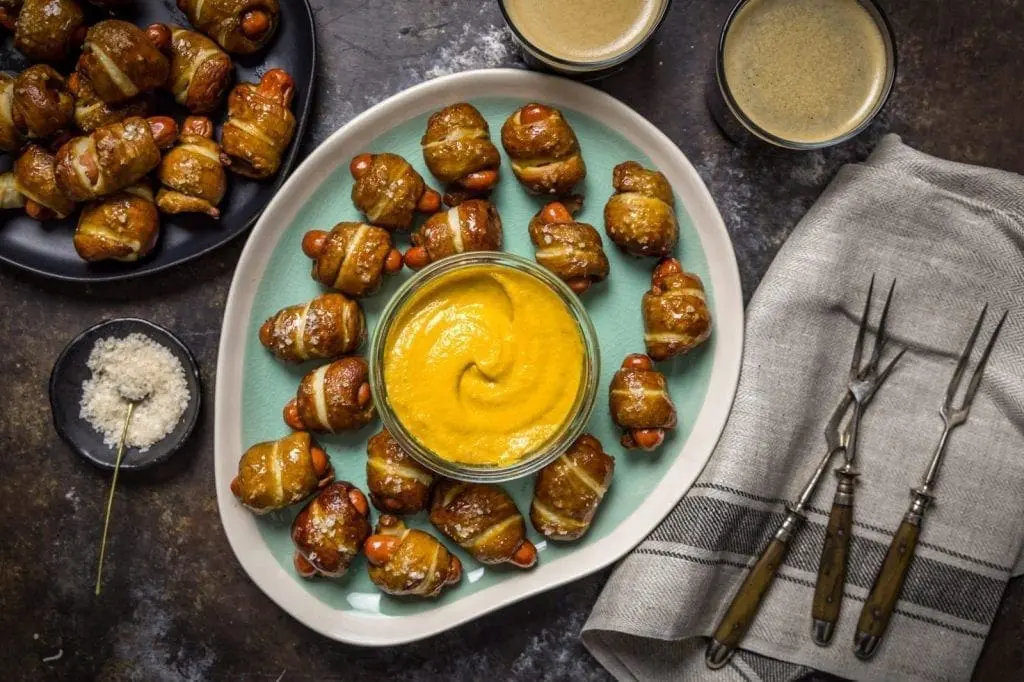 Pretzel Pigs in a Blanket