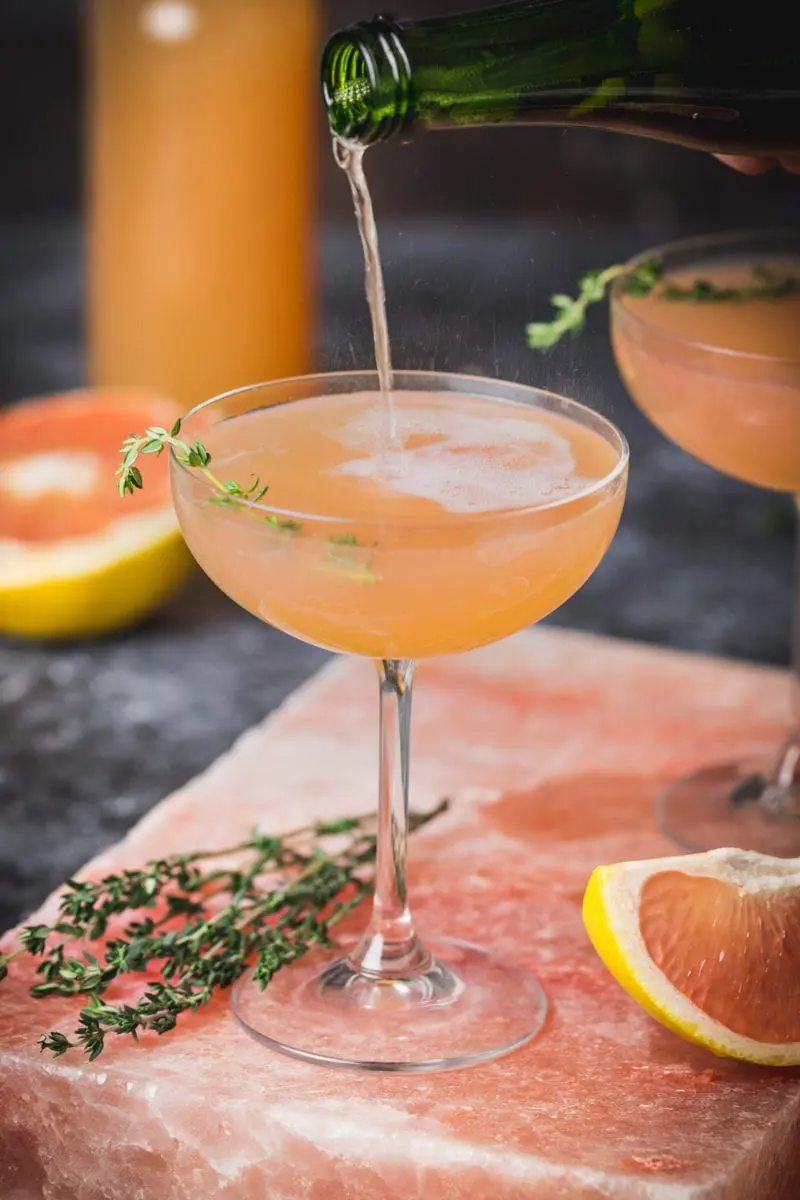 Grapefruit and Thyme Cocktail