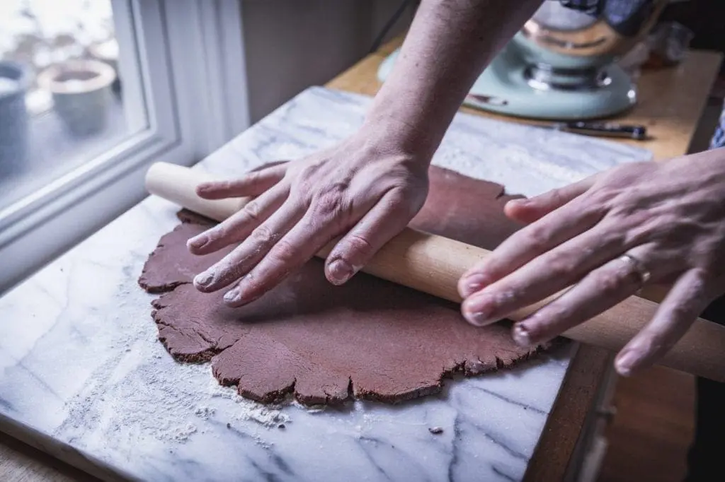 British Bourbon Chocolate Biscuits with Three Buttercream Fillings