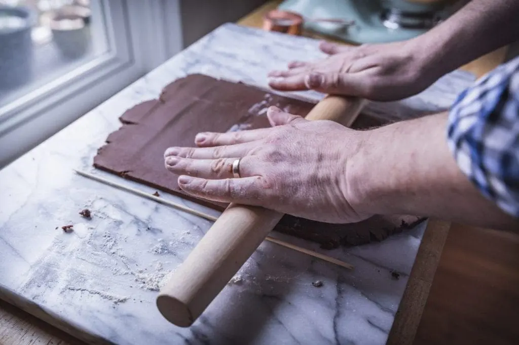 British Bourbon Chocolate Biscuits with Three Buttercream Fillings