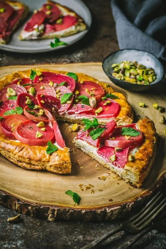 Whipped Feta Tart