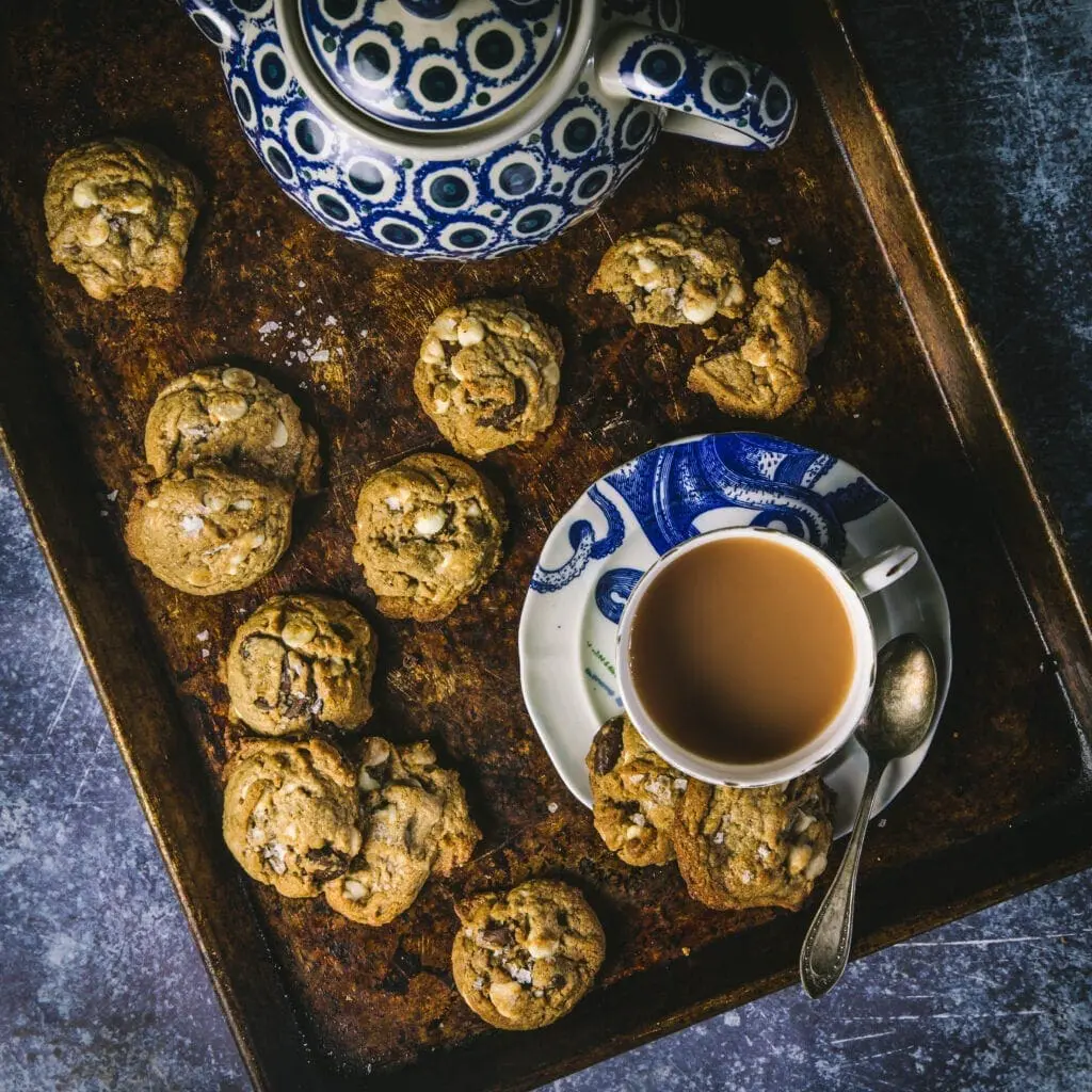 Salted Peanut Butter Cookies