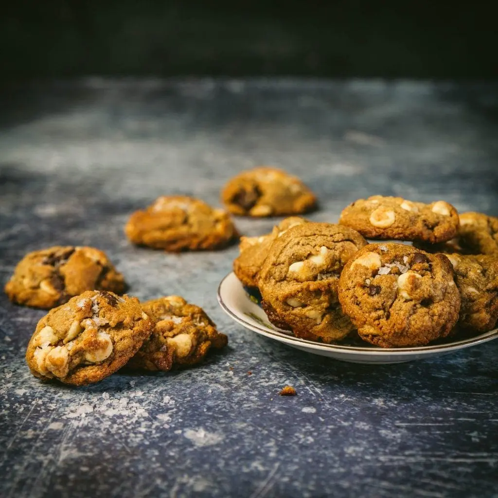 Salted Peanut Butter Cookies