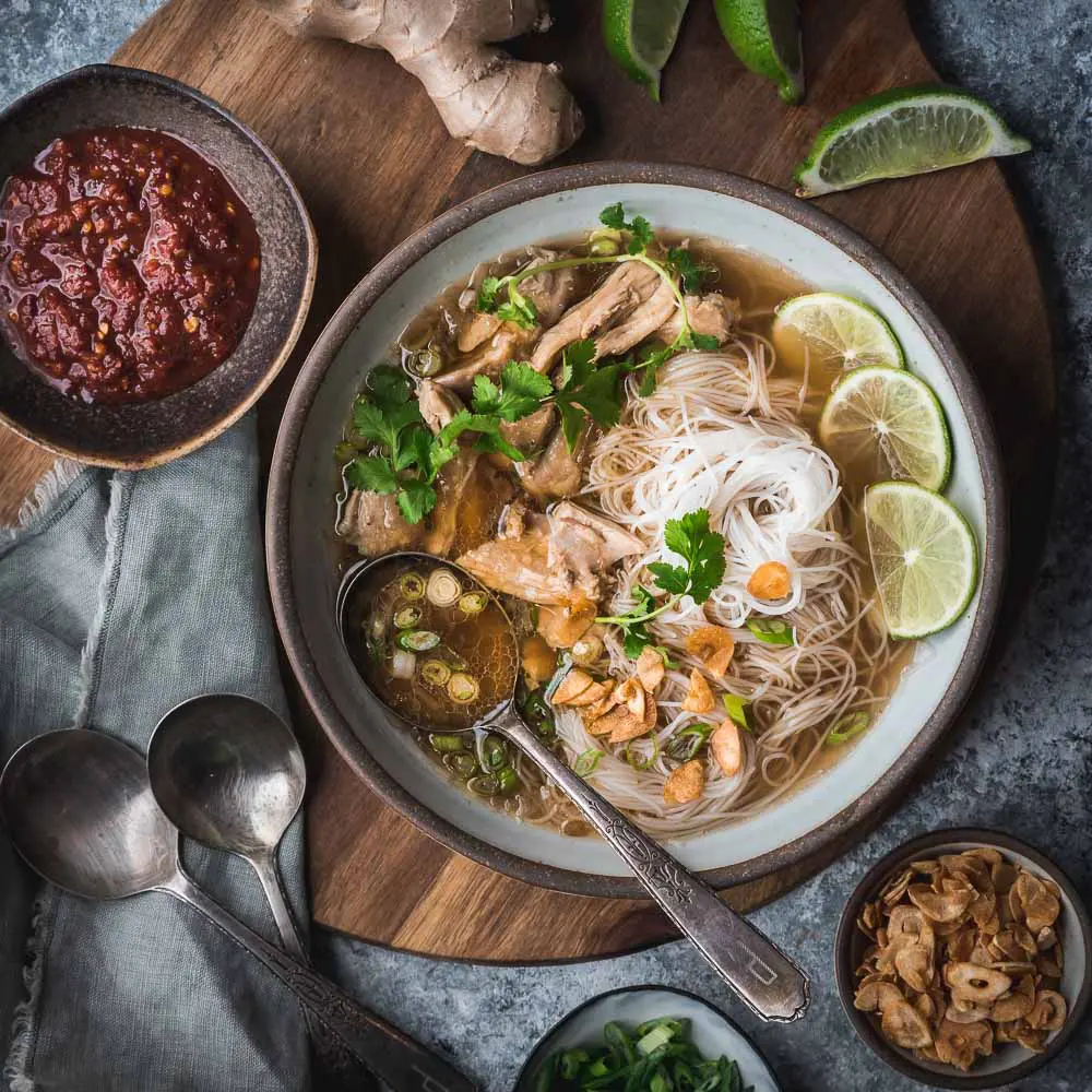 Chicken Ginger Noodle Soup