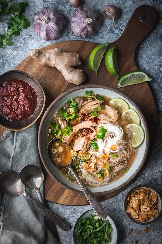 Chicken Ginger Noodle Soup