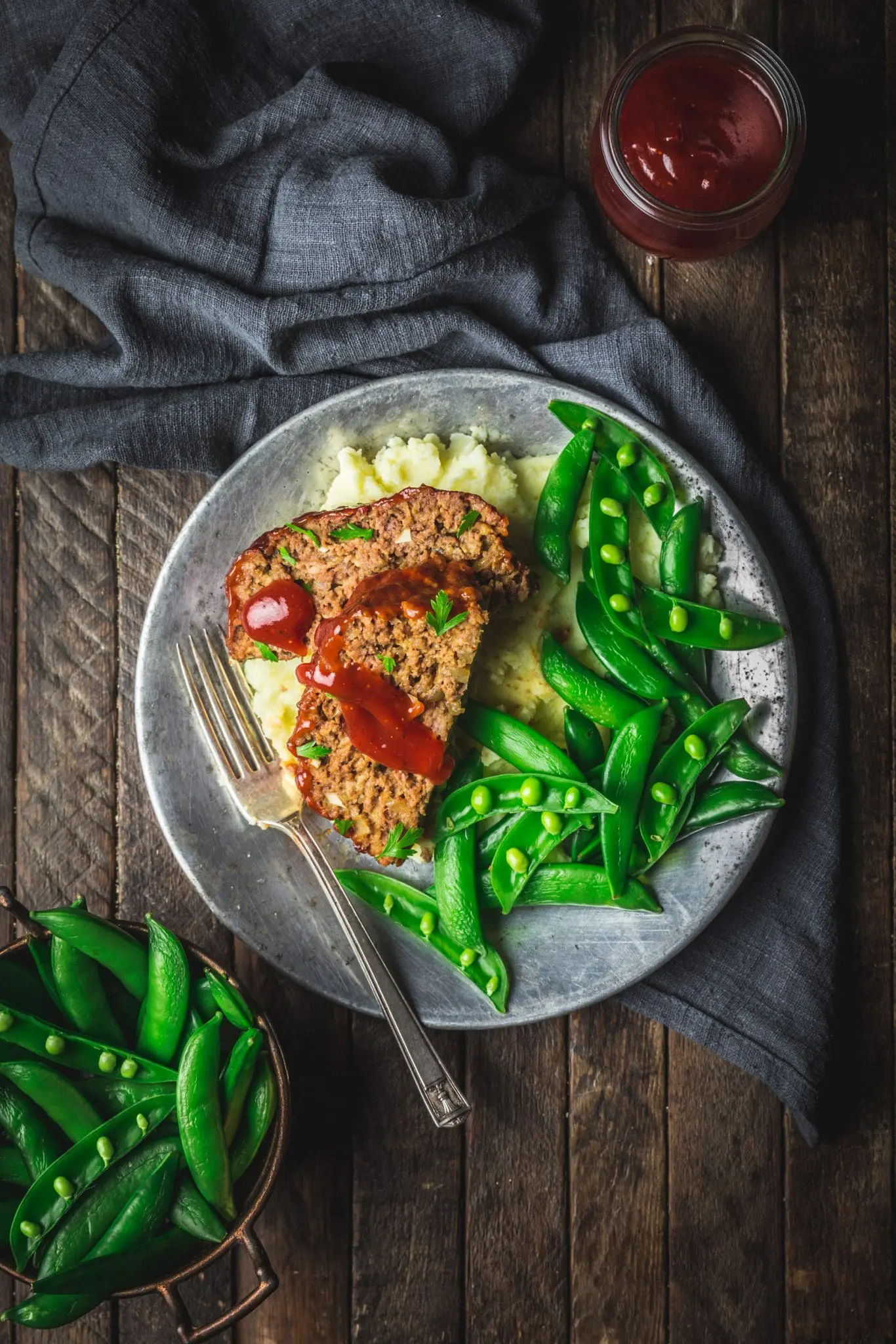 Homemade Meatloaf with Glaze