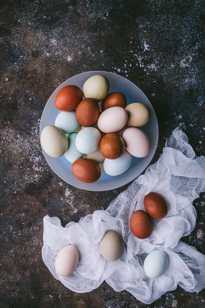 Easter Eggs in a bowl