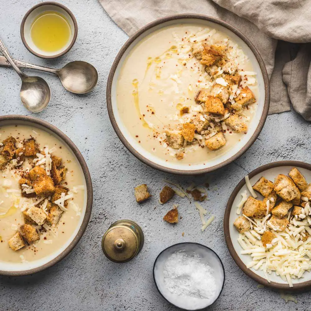 Cauliflower Cheddar Soup