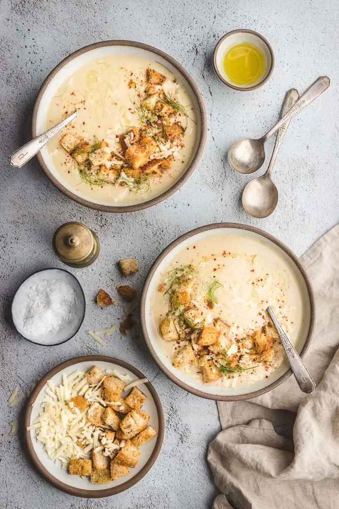 Cauliflower Cheddar Soup