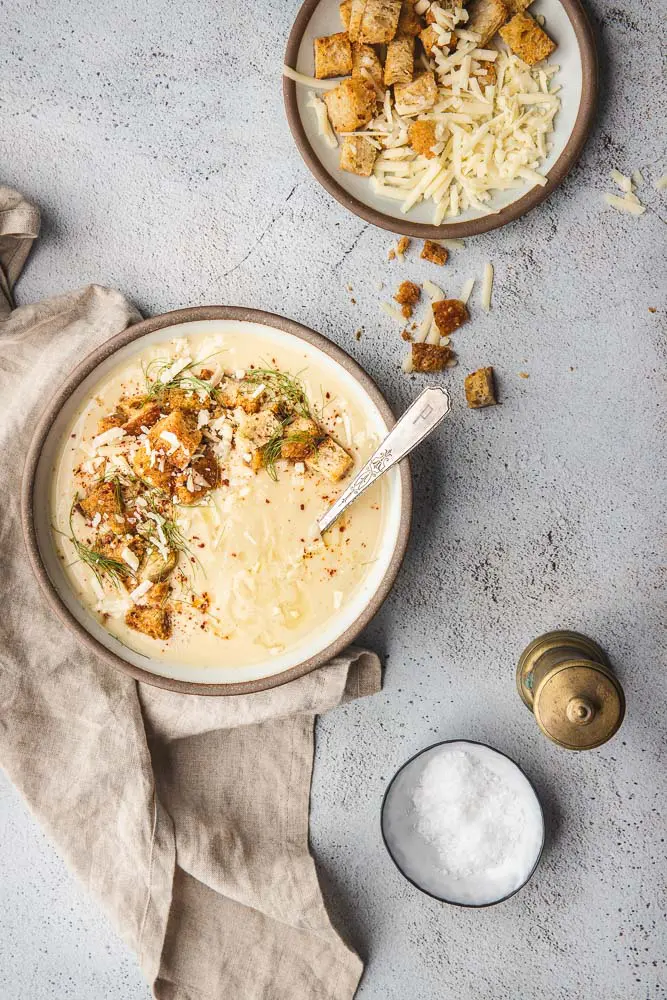 Cauliflower Cheddar Soup