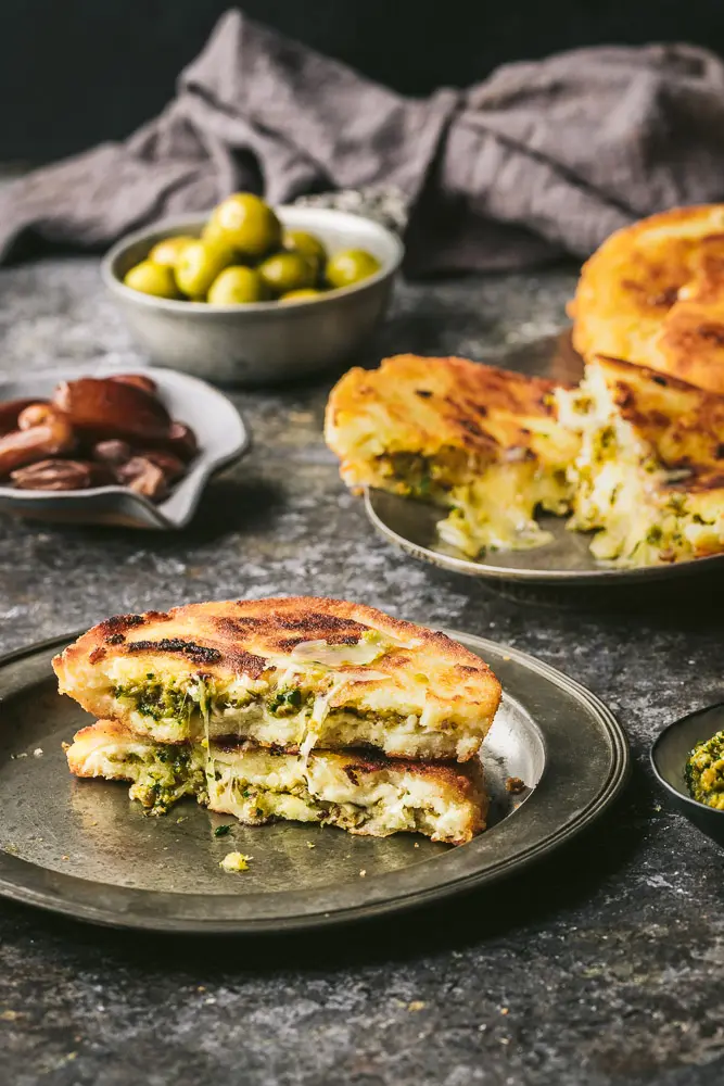 Cheese stuffed Arepas