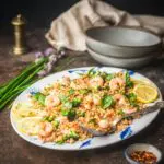 Shrimp with Couscous and Broccoli