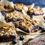 Blueberry, Oat and Almond Crumb Bars