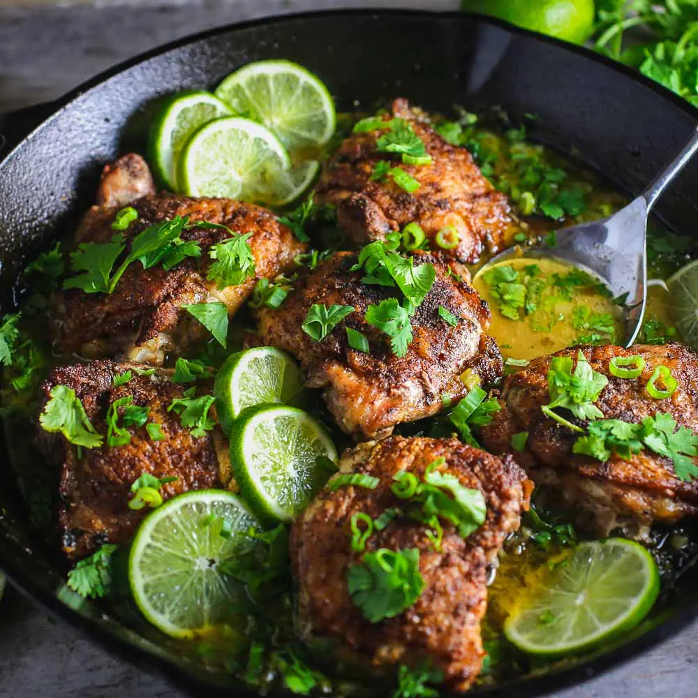 Chicken with Lime and Cilantro