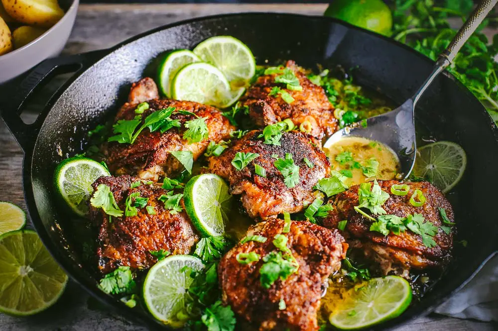 Chicken with Lime and Cilantro