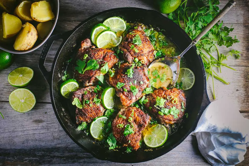 Chicken with Lime and Cilantro