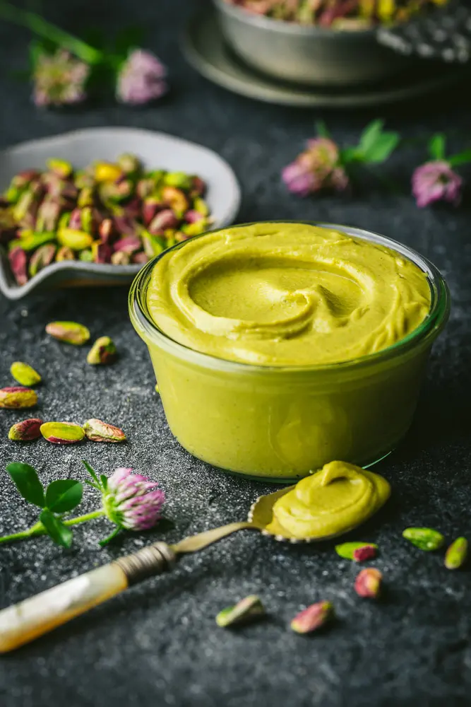 Homemade Italian-style Pistachio Cream