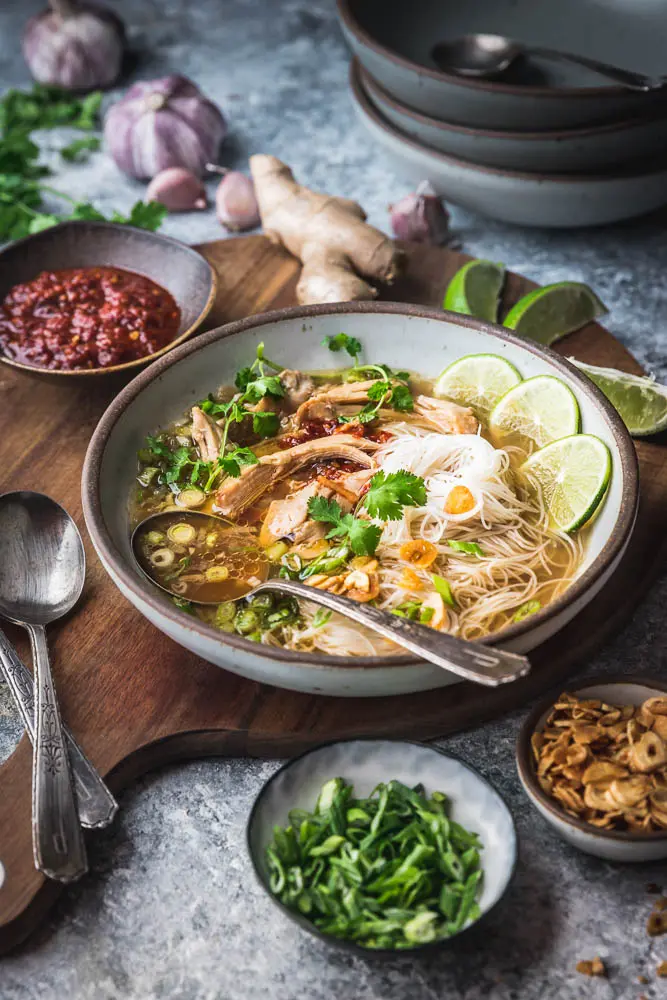 Chicken Ginger Noodle Soup