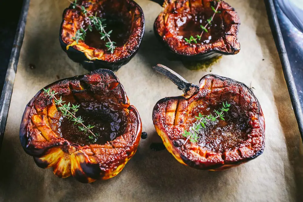 Glazed Acorn Squash