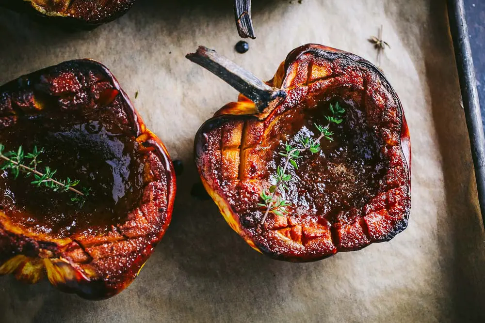 Glazed Acorn Squash