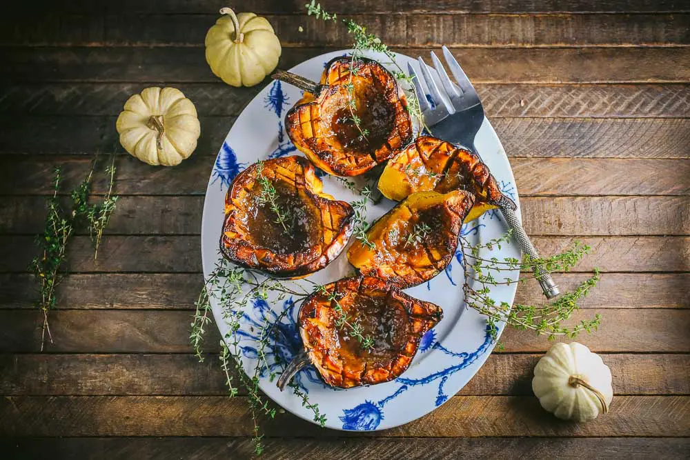 Glazed Acorn Squash