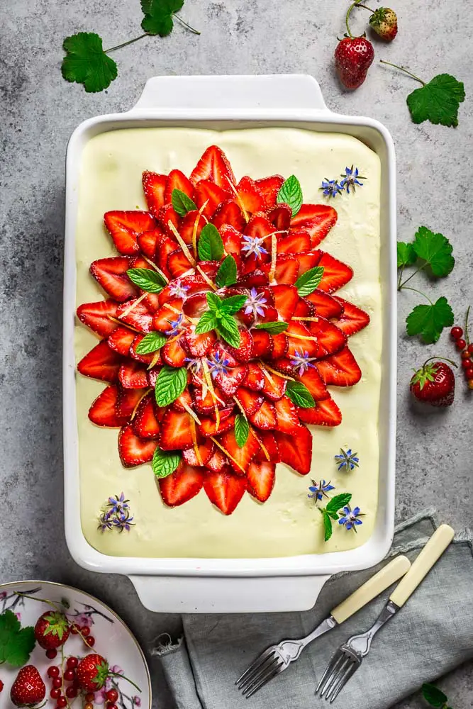 Strawberry and Lemon Tiramisu