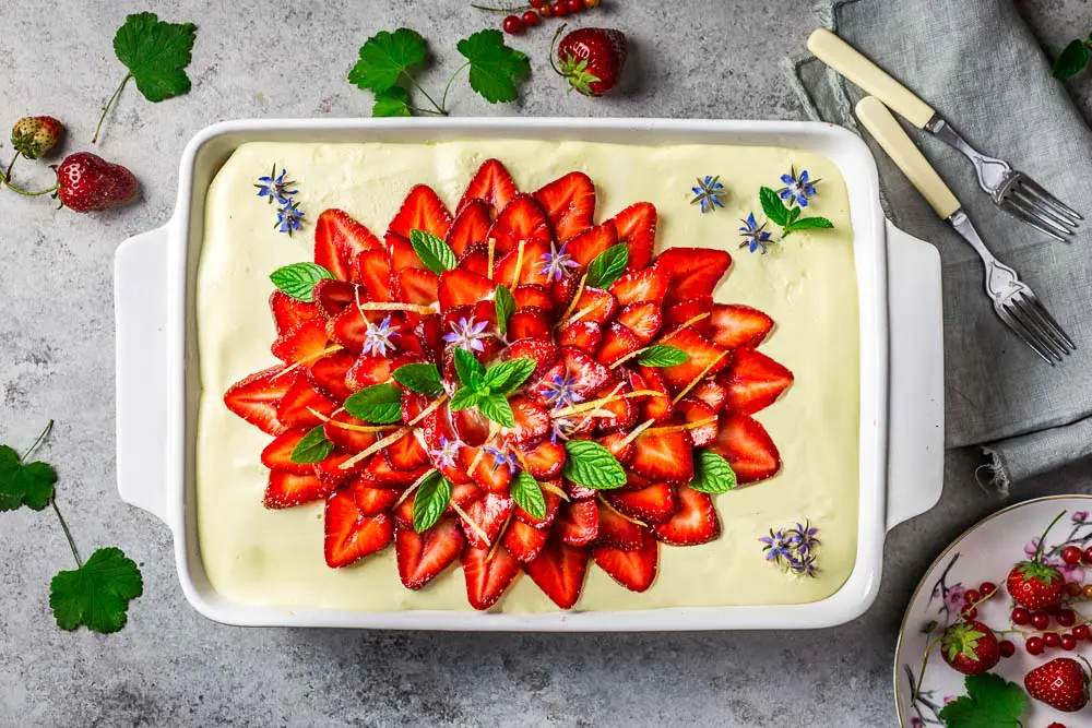 Strawberry and Lemon Tiramisu