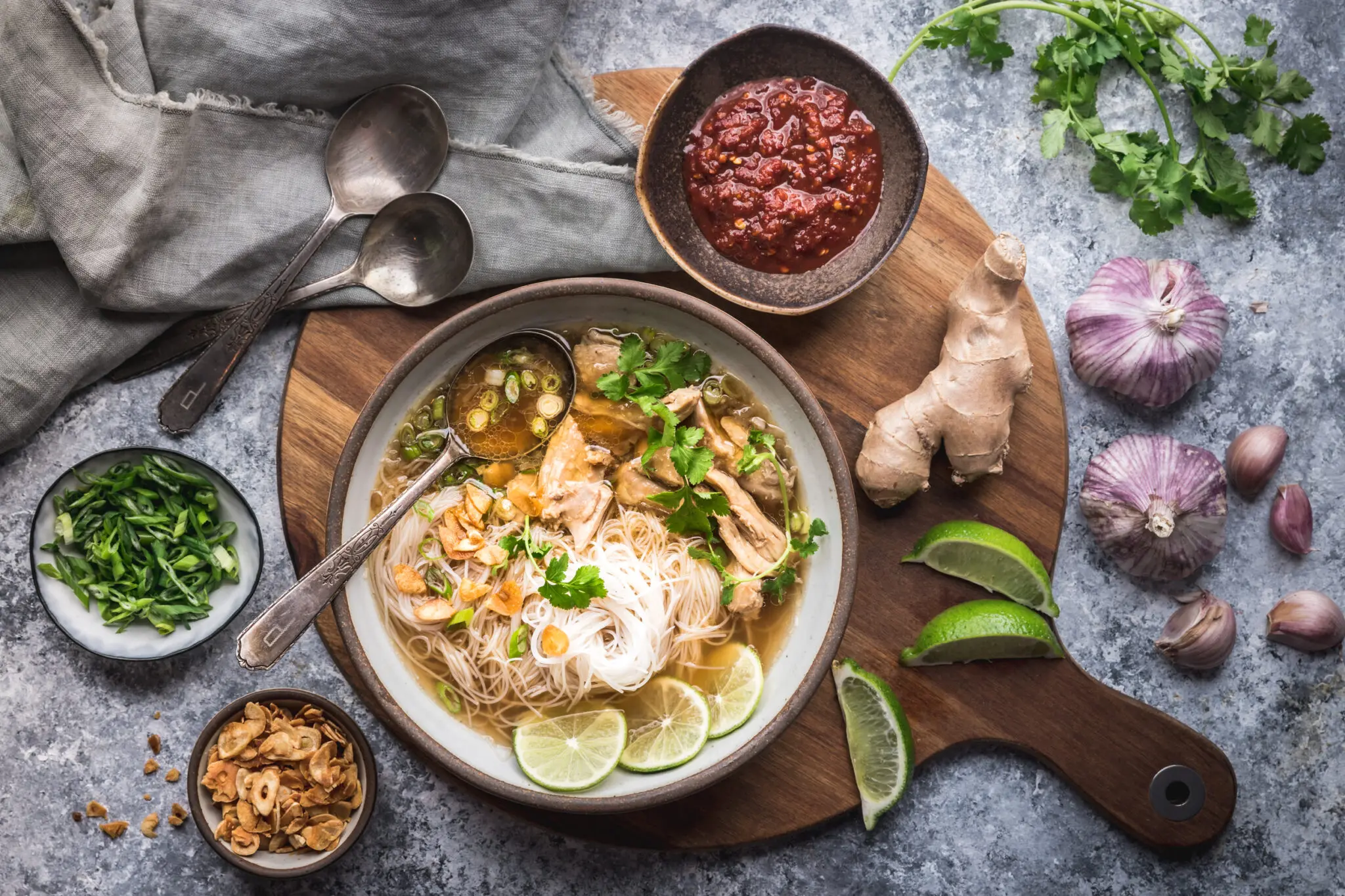 Chicken Ginger Noodle Soup