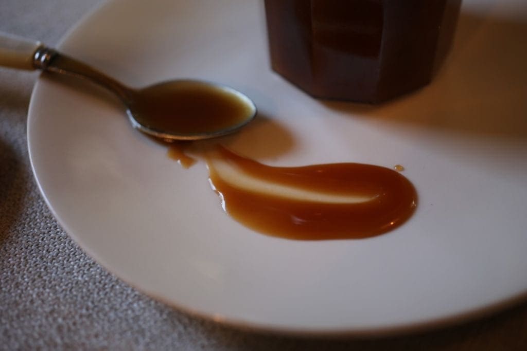 Salted caramel sauce