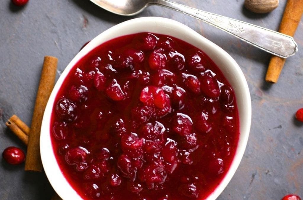Cranberry Sauce with Cointreau
