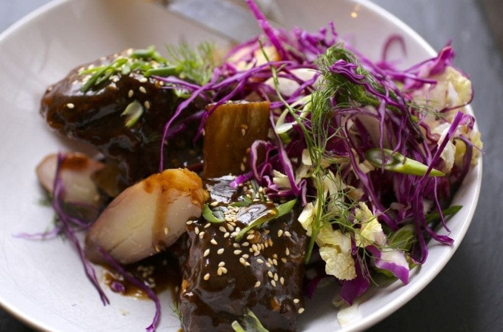 Braised Short Ribs with Beer and Hoisin