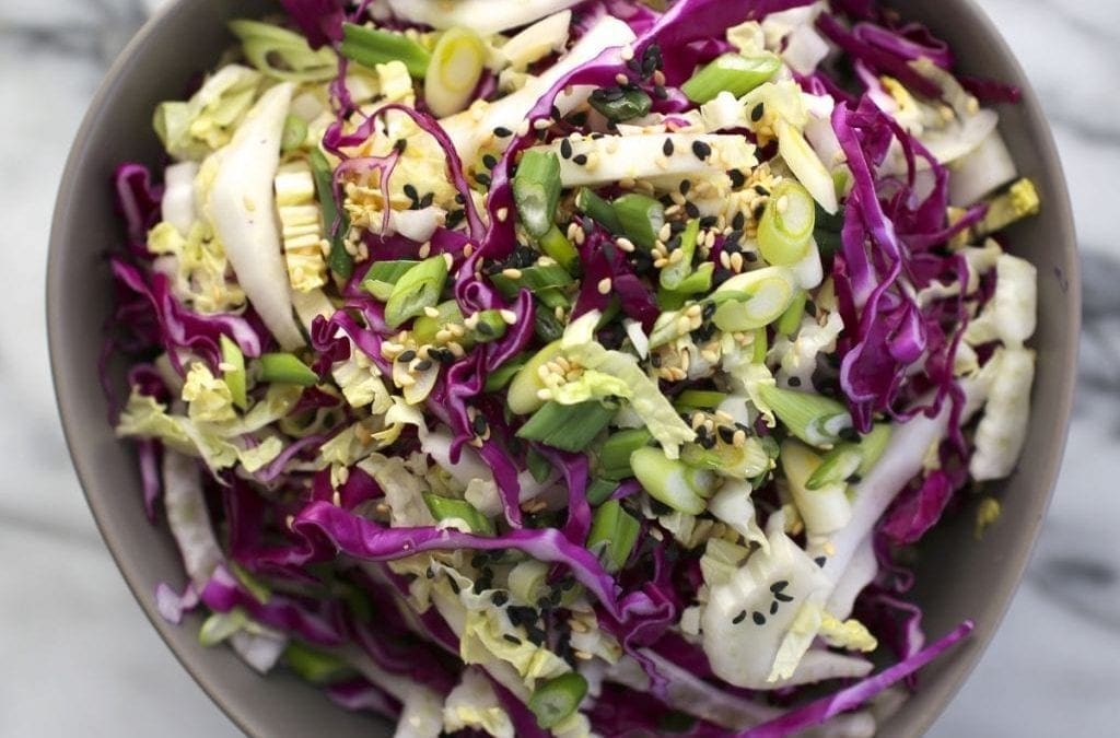 Asian Cabbage and Fennel Salad