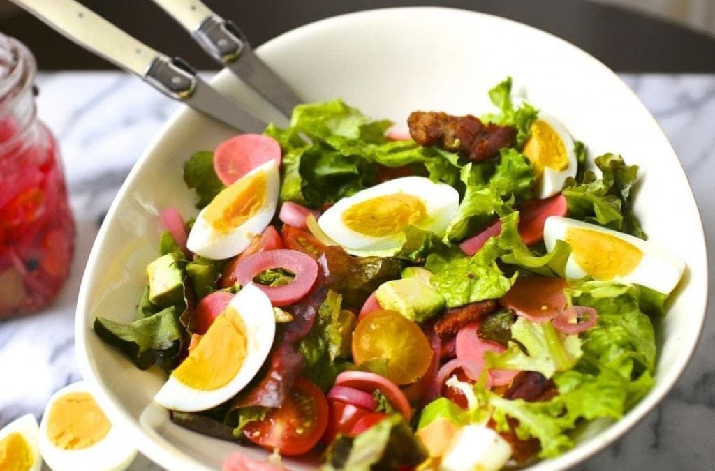 Spring Salad with Eggs